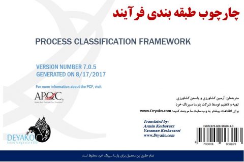 ترجمه فارسی چارچوب طبقه بندی فرآیند PCF - APQC